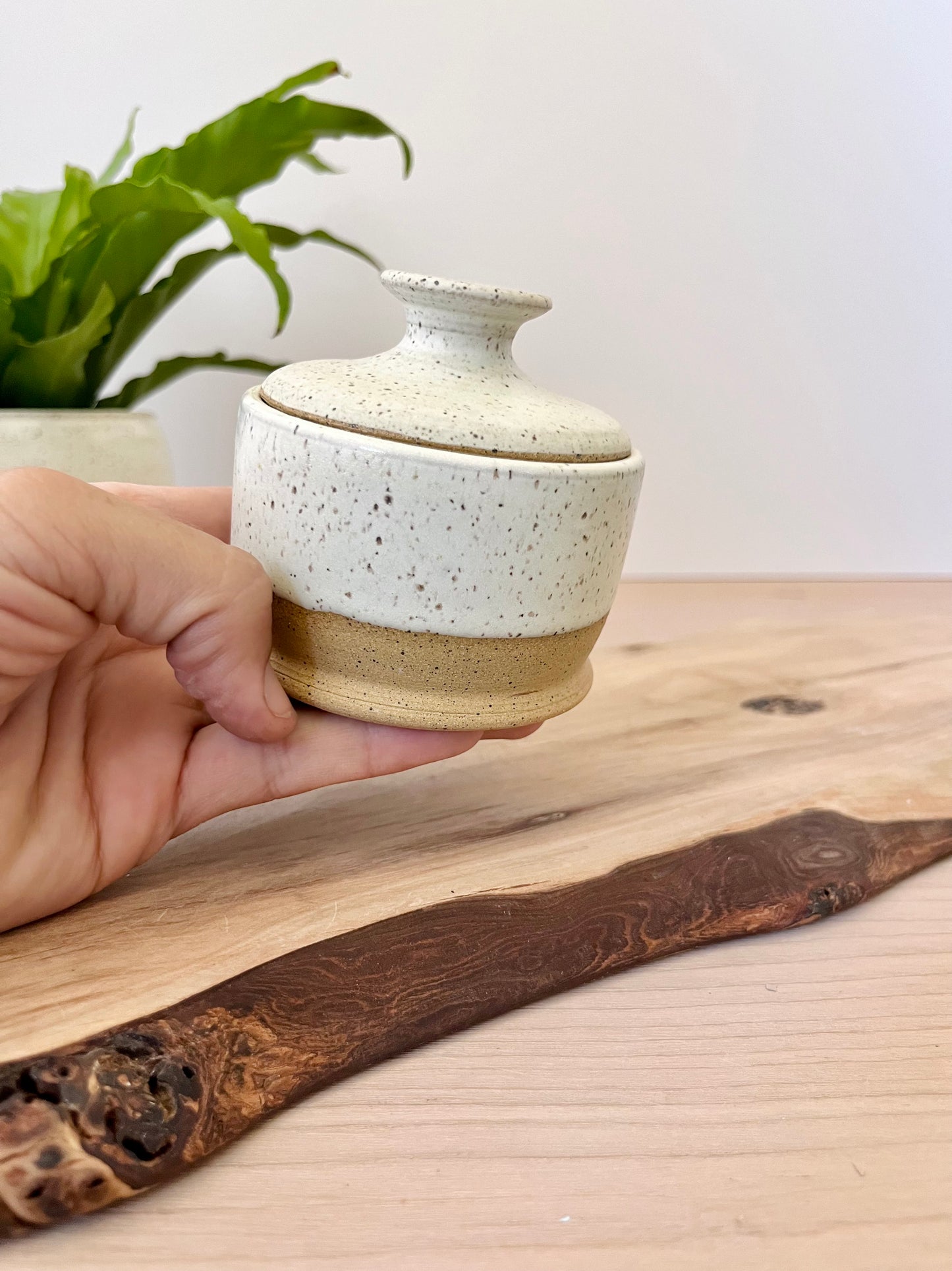 Lidded jar