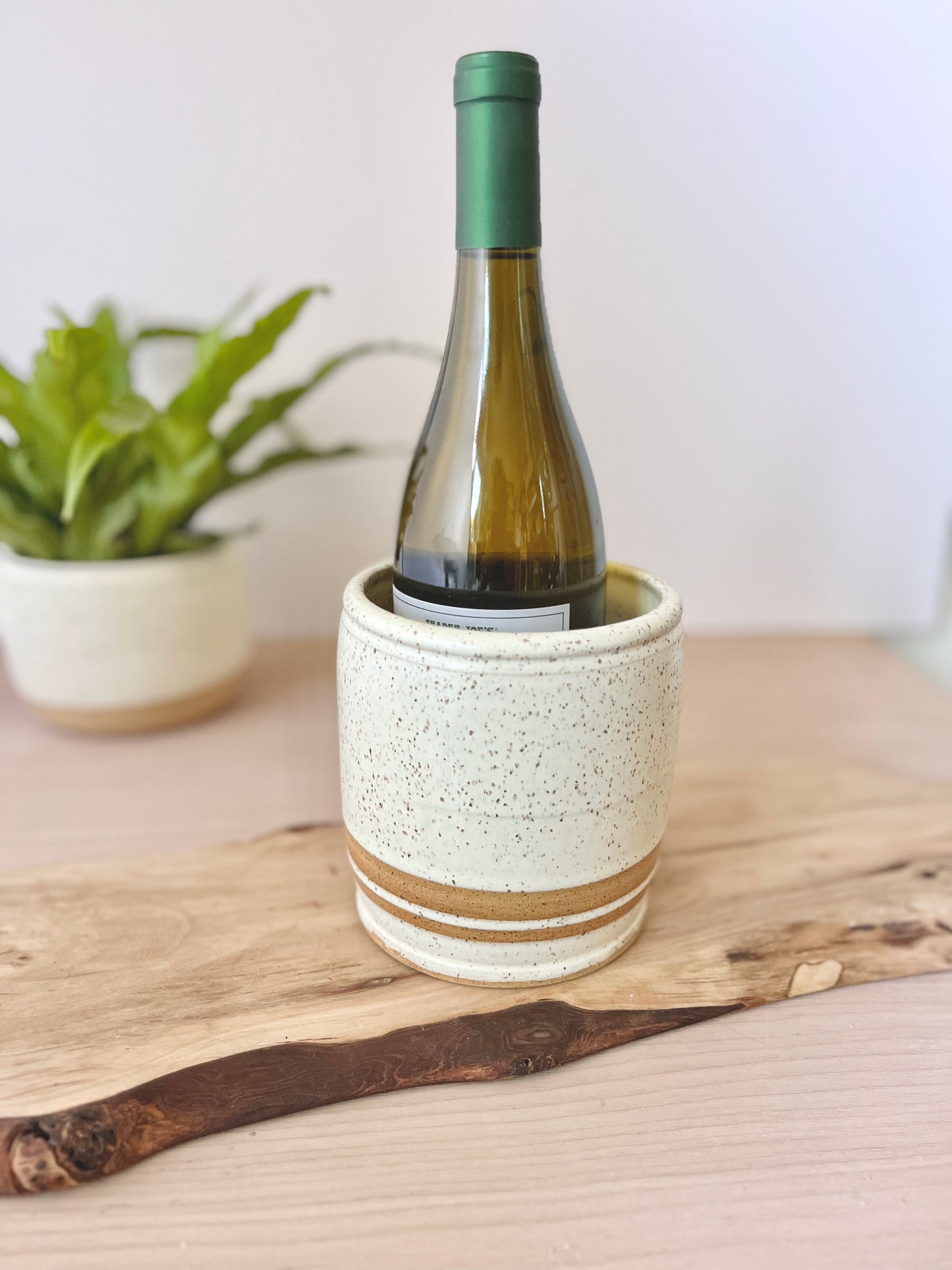 Utensil holder, wine chiller & vase