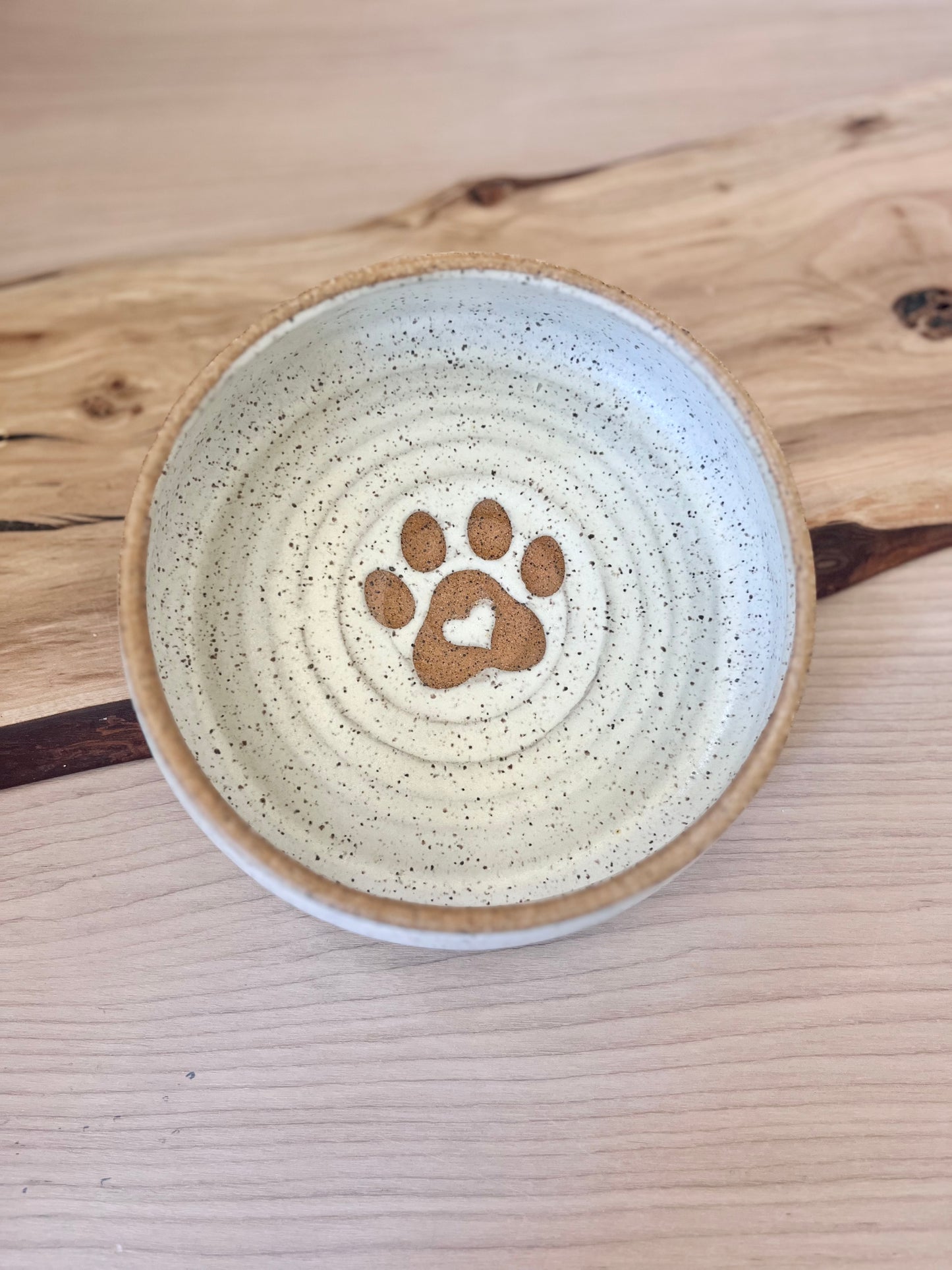 Food & water dish, Paws