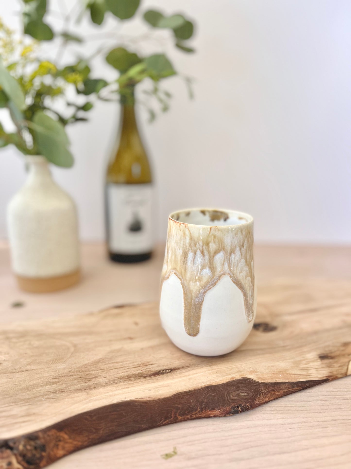 Wine tumbler, Soft Chestnut
