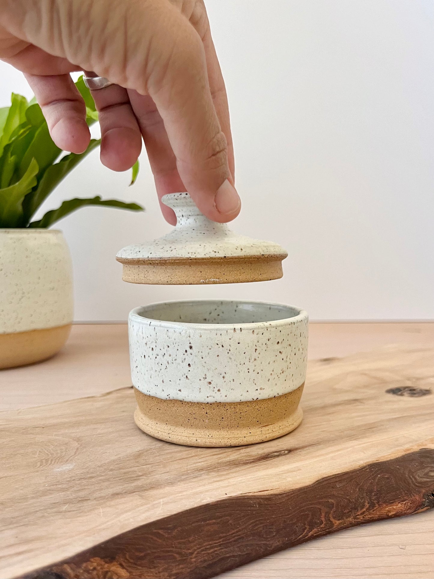 Lidded jar